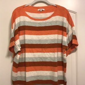 Madewell knit striped top